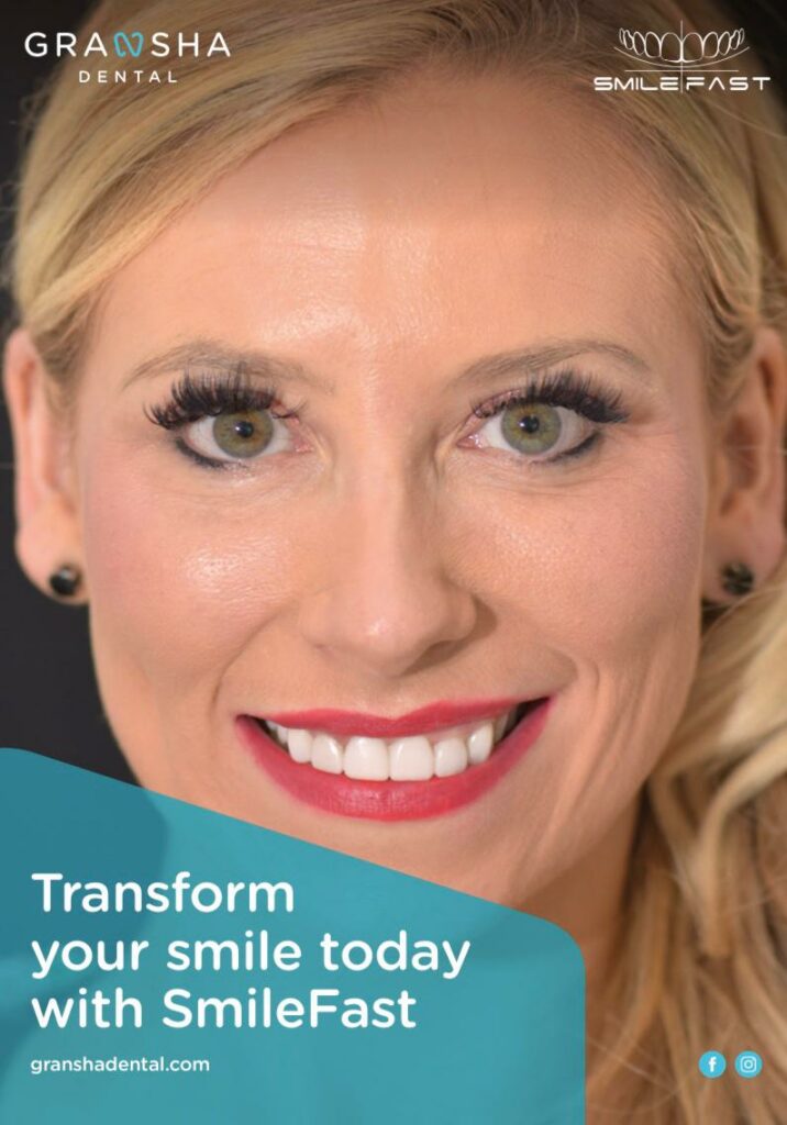 Patient smile transformation results